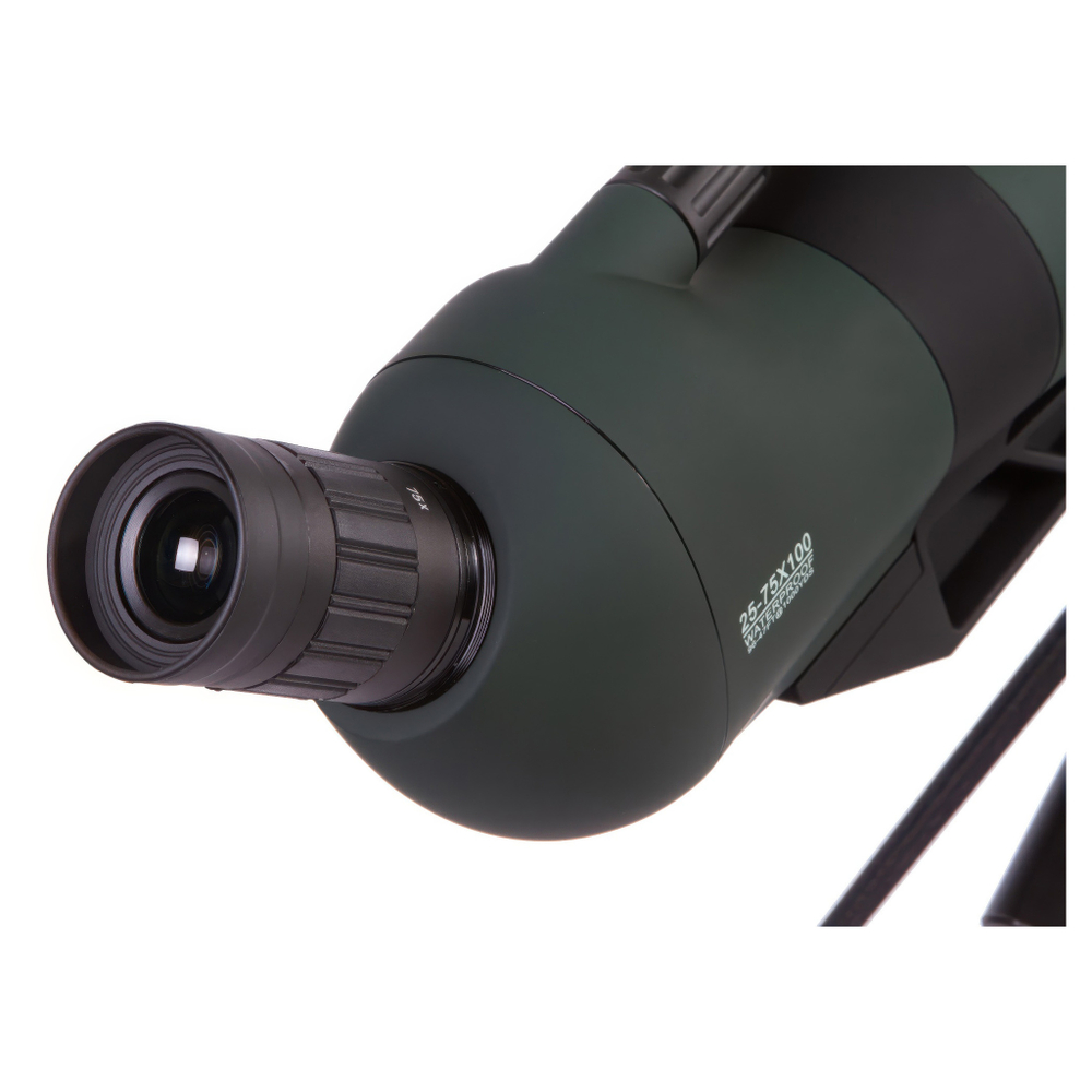 Зрительная труба Levenhuk Blaze BASE 100 — Удобный наклонный окуляр под углом 45°