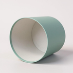 Шляпная коробка без крышки и лент 14х14 см Цвет; Светло изумрудный.