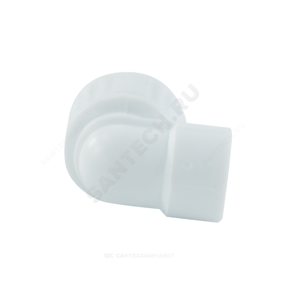 Угольник PP-R комбинированный белый Дн 32х3/4" НР VALFEX 10126132