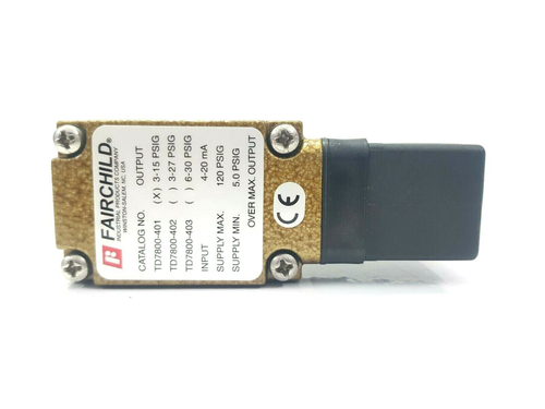 TD7800-401 ELECTRO-PNEUMATIC