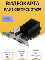 Видеокарта Nvidia GT630 1Гб