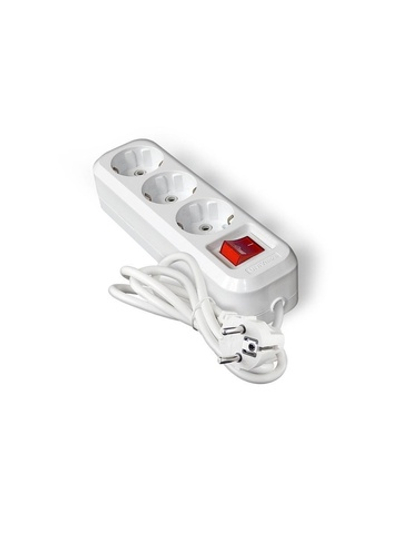 Удлинитель 3х3м с заземл. IP20 S-303А ПВС 3х1.5 с выкл. Universal 1726