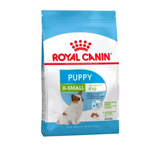 Сухой корм Royal Canin X-Small puppy для щенков миниатюрных пород, 1.5 кг