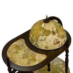 Jufeng Глобус-бар "Ночное Небо" напольный со столиком d 40