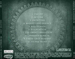 OMNIUM GATHERUM - Grey Heavens CD, музыкальный компакт диск, melodic death metal