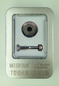 Ролик для плиткореза с подшипником 22*6*6 мм Для резки керамогранита.