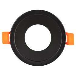 Светильник встраиваемый алюминиевый ЭРА KL97 BK под лампу MR16 GU5.3 черный