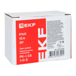 Переключатель кулачковый ПК-1-23 10А 3P «1-0-2» IP65 EKF