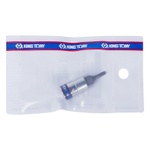 KING TONY (203309) Насадка (бита) торцевая 1/4", L = 37 мм, TORX, T9