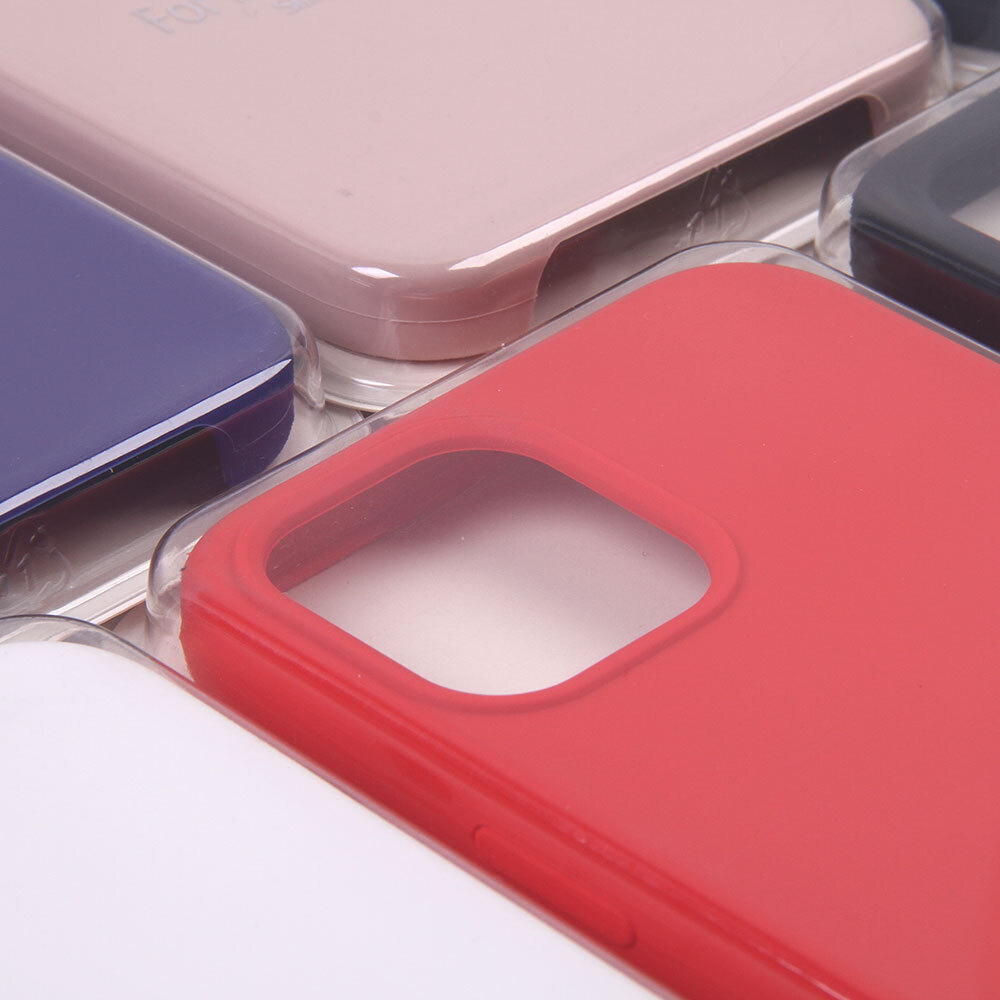 Панель Soft Touch для iPhone 12 Pro Max, 007002 Красный