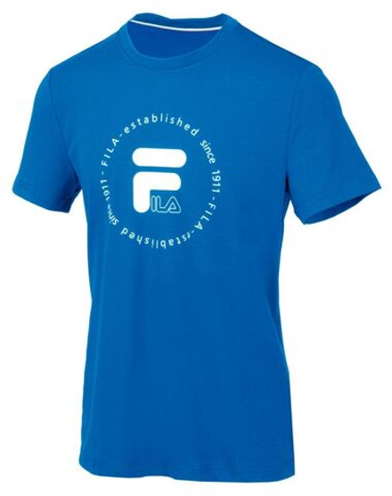 Мужская теннисная футболка Fila T-Shirt Lasse - simply blue