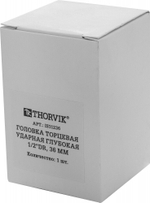 IS11236 Головка торцевая ударная глубокая 1/2"DR, 36 мм