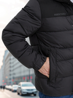 Куртка мужская чёрная артикул C23-2257 Black