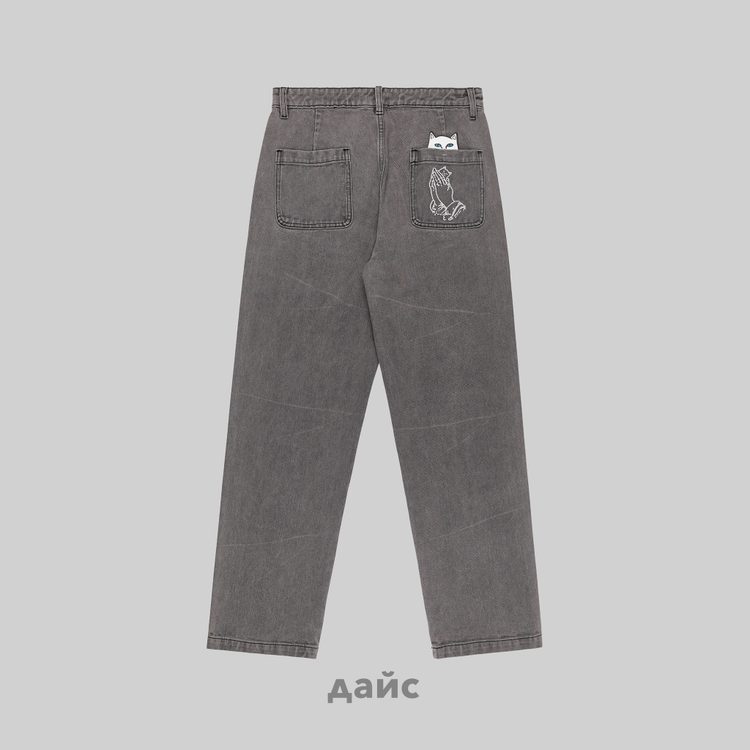 Джинсы мужские Ripndip Los Feliz Denim Pants артикул:RND10211 - купить в магазине Дайс