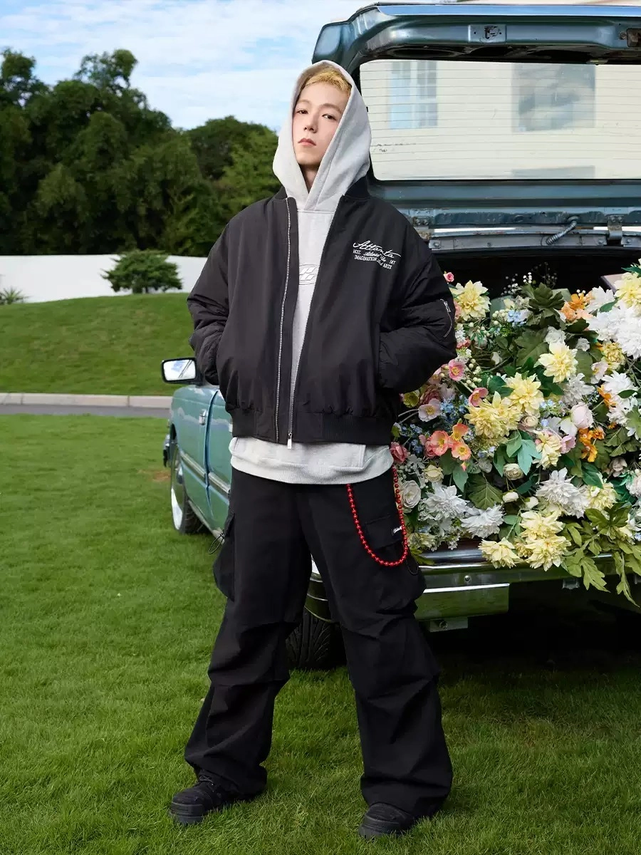 Бомбер HARSHandCRUEL "Atlanta Flow" MA-1 Bomber Jacket