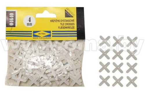 Крестики для плитки "Hi-Tec" 4мм 100шт.