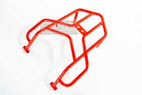 Rear Rack steel grill for Honda CRF250L-M-Rally (2012-2020). Motoskill Red