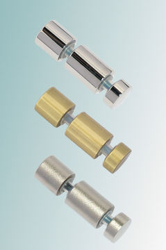 Держатель 5.21 02 D16мм, L15/20мм, S4-8/4-6мм, золото зеркальное