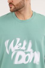 Фуфайка (футболка) мужская Леон-4 Виотекс ЗЕЛЁНЫЙ