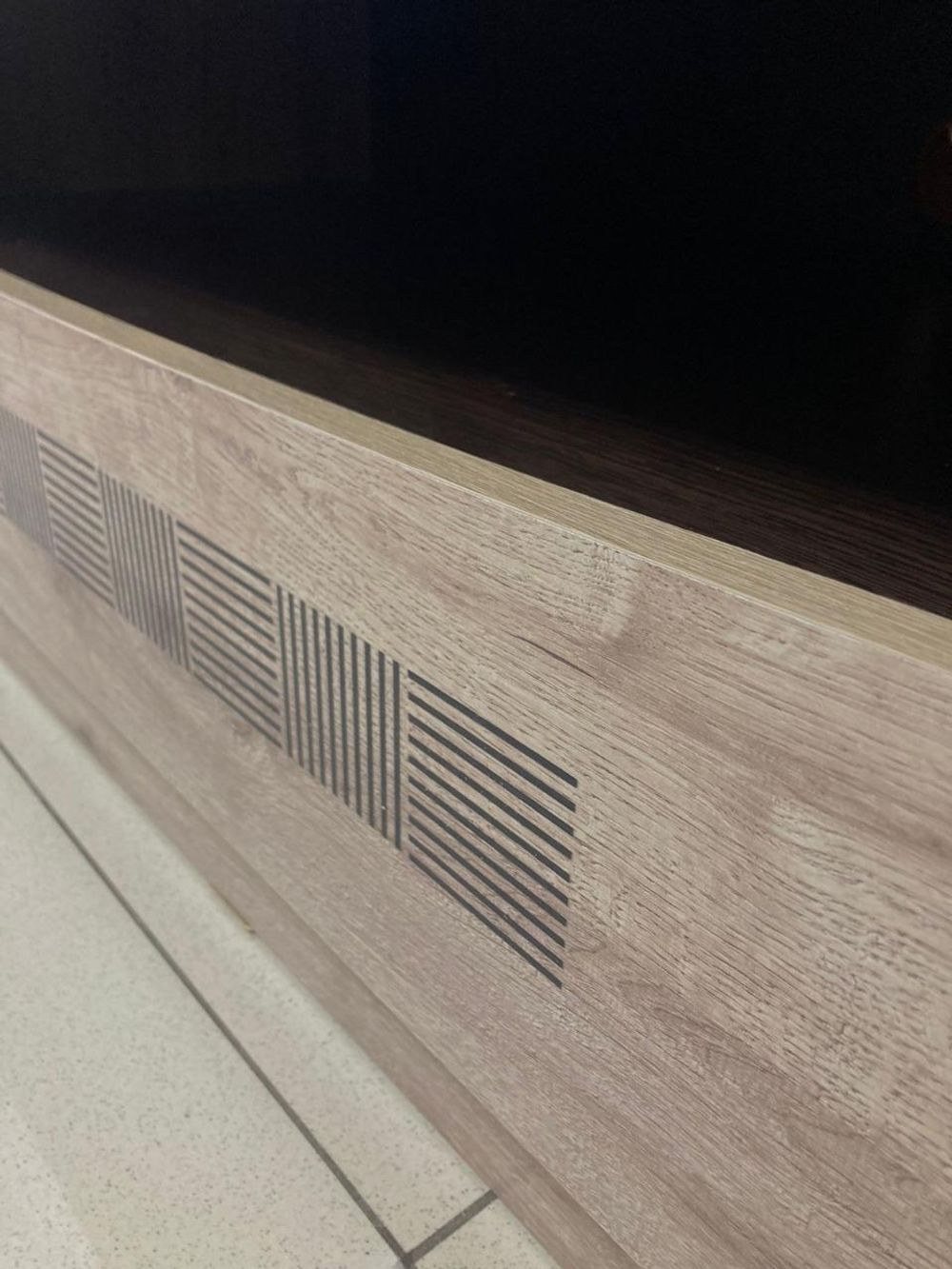 Тумба ТВ Монца дуб кантри/венге