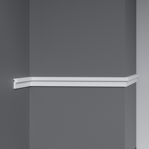 Молдинг под покраску Decomaster D317-1 ДМ 29х12х2900мм