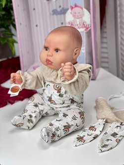 Кукла BERJUAN виниловая 50см Chubby Baby (20009)