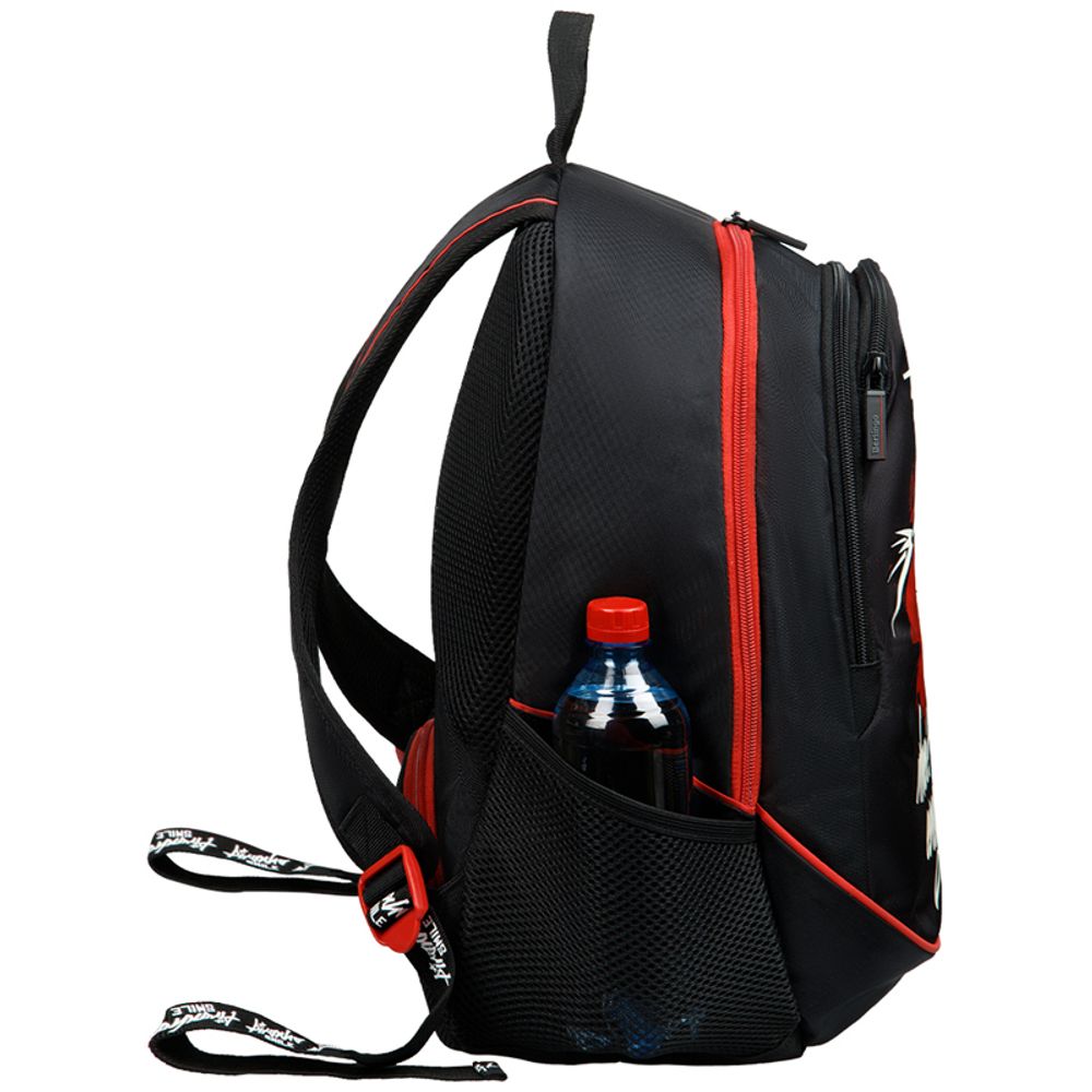 Рюкзак Berlingo b-Active "Angry fish" 41*30*17 см, 2 отделения, 4 кармана, эргономичная спинка