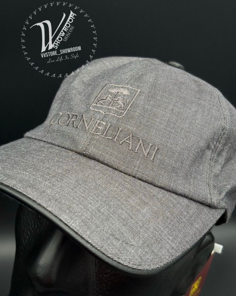 Бейсболка Corneliani премиум