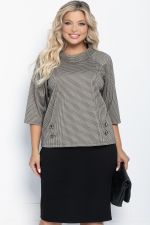 Костюм Эдельвейс (черно-бежевый) К11283 LT Collection (Акция)