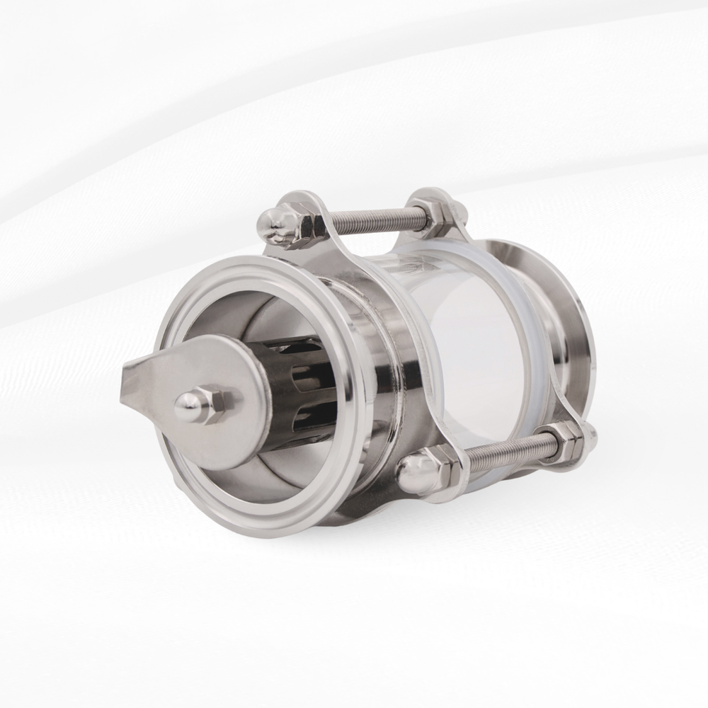 Колпачковая колонна нержавеющая, один уровень, кламп 2 дюйма