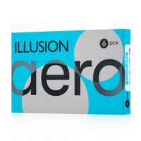 Ежемесячные контактные линзы ILLUSION Aero (уп. 6 линз)