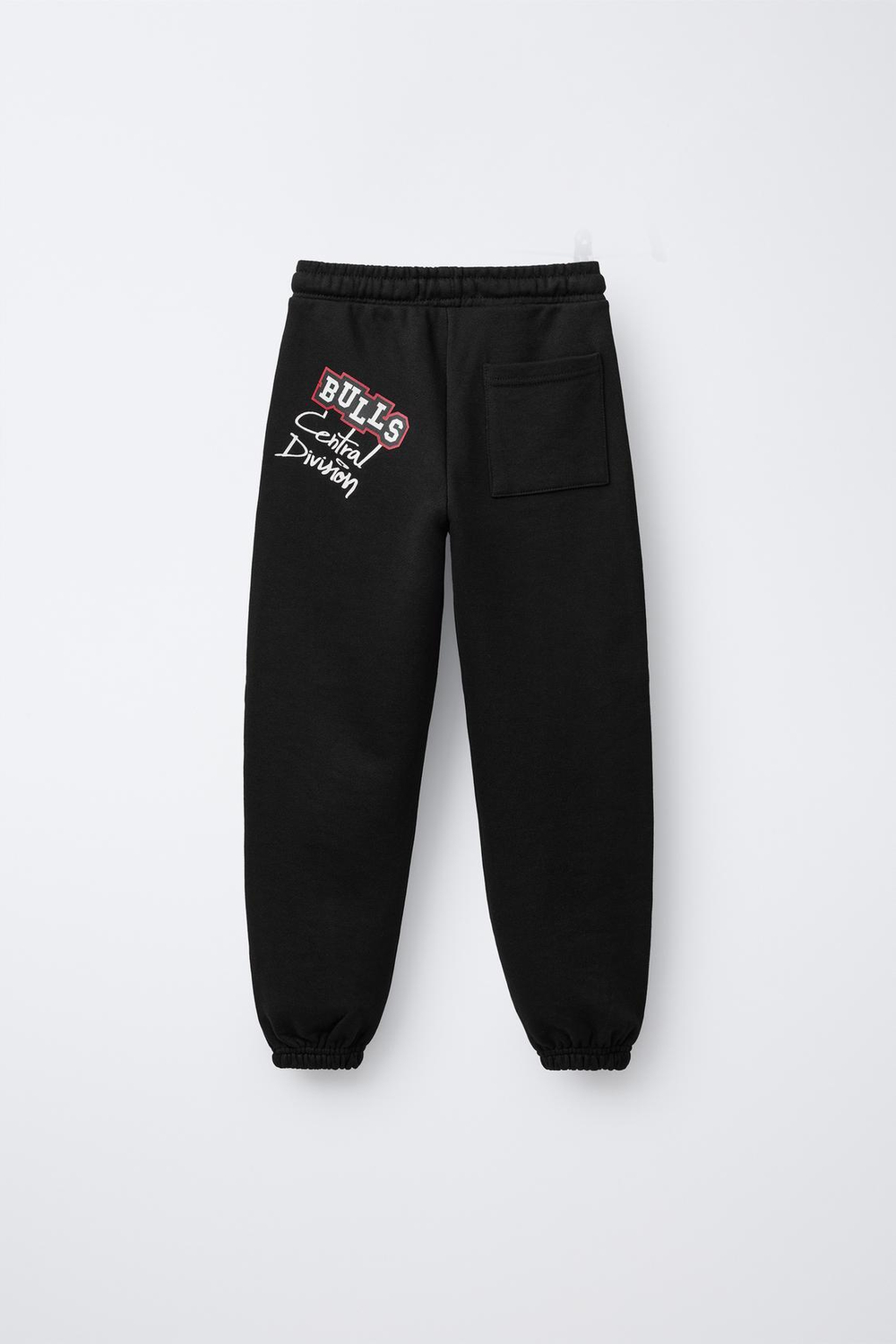 ZARA БРЮКИ-ДЖОГГЕРЫ CHICAGO BULLS NBA, ЧЕРНЫЙ