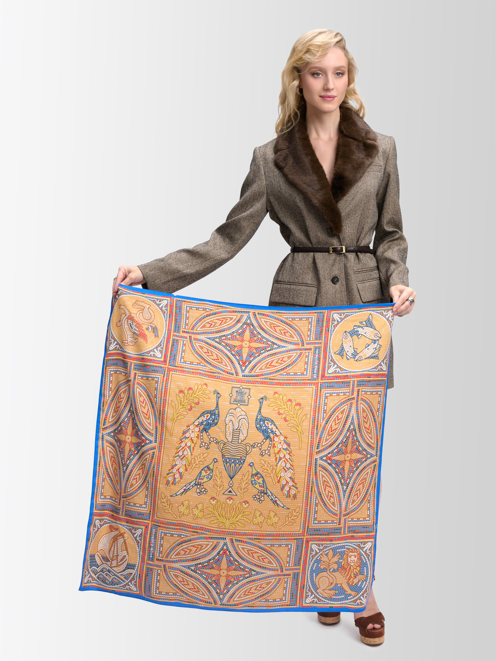 Платок «Мозаика Херсонеса»