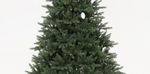 Елка с гирляндой "Никольская" (Литая хвоя) от 2,1 м до 2,4 м