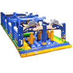 Коммерческий надувной батут "Море"