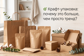 🌿 Крафт-упаковка: почему это больше, чем просто тренд?