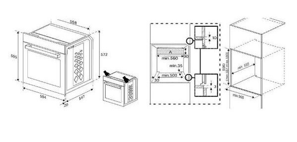 Электрический духовой шкаф Indesit IFE 3841 JC IX