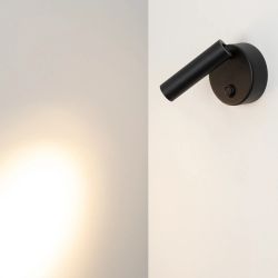 Светильник SP-BED-R90-3W Warm3000 (BK, 20 deg, 230V) (Arlight, IP20 Металл, 3 года) 029634