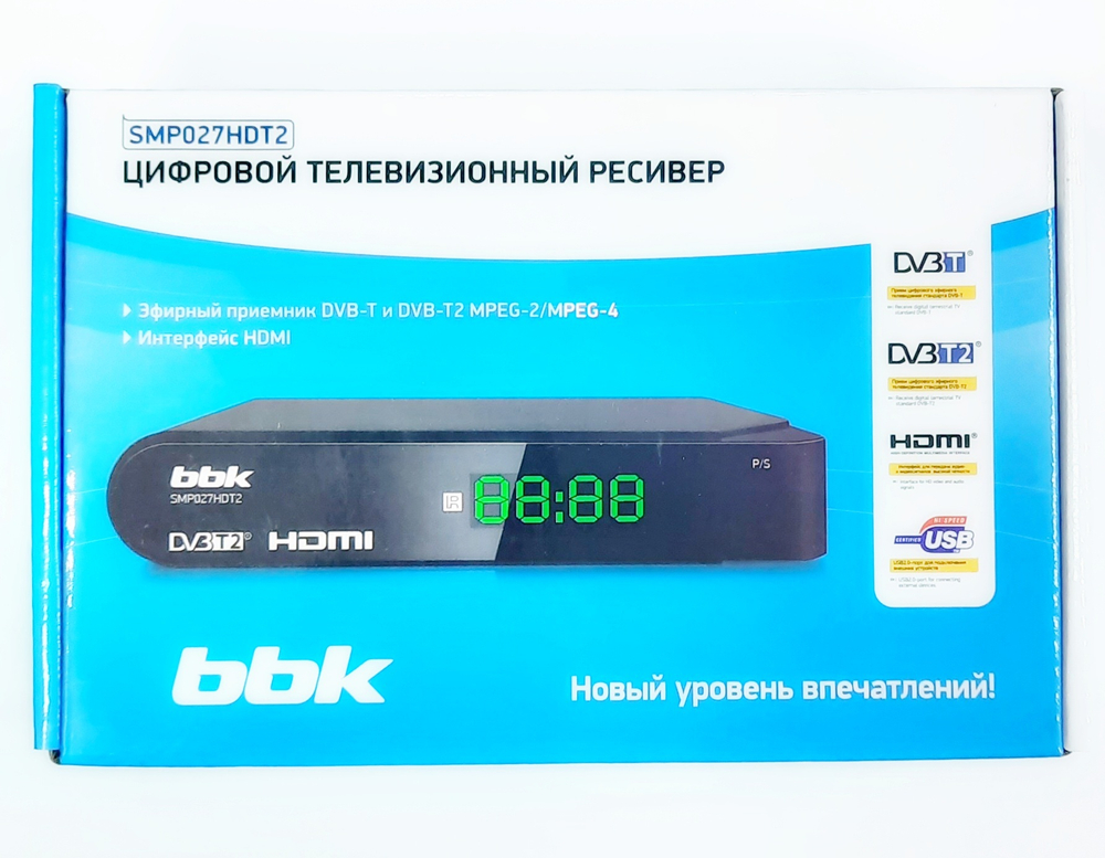 Цифровая ТВ приставка BBK SMP027HDT2