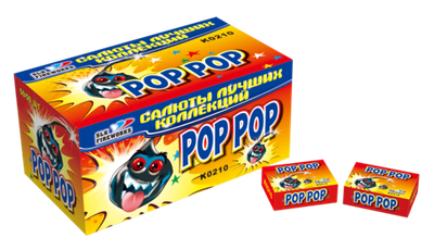 Петарда "РОР РОР" К0210 (50шт. в уп.) Цена за 1уп.