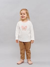 Лонгслив "Бабочка" с принтом 0+