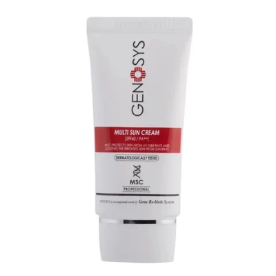Multi Sun Cream SPF 40+ PA++ Genosys | Солнцезащитный мультифункциональный крем СПФ 40+ PA++