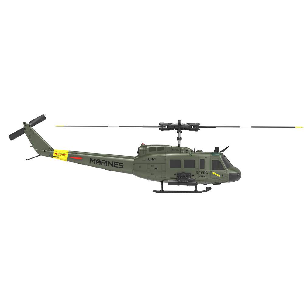 Радиоупраляемый вертолет RC ERA C032 UH-1 H145 Масштаб 2,4 ГГц 6CH 6-осевой гироскоп , бесколлекторный мотор , Оптический поток , барометрический датчик