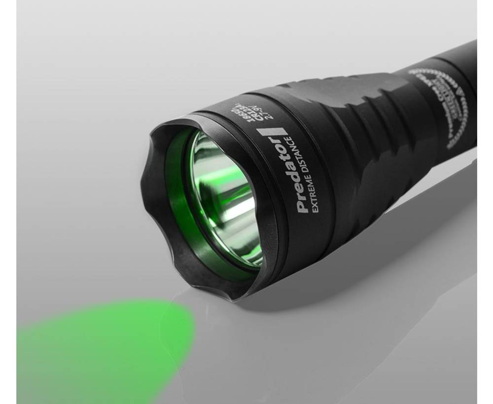 Фонарь Armytek Predator v3 XP-E2 240 лмн зелёный свет