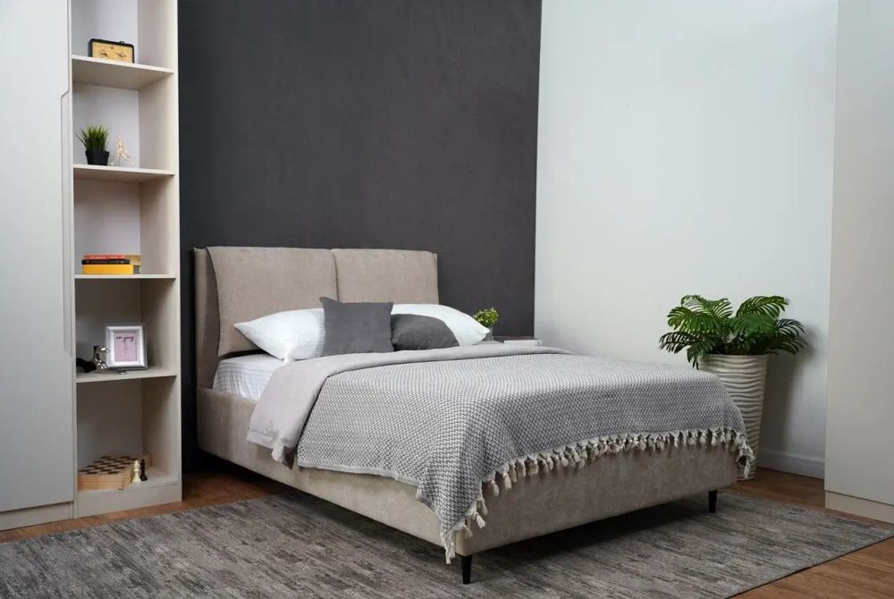 Кровать "Венеция" 1,6 (Бежевый), ДСВ-Мебель, г. Пенза