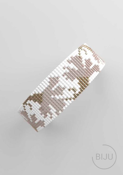 Схема LOOM, Схема браслета на станке, узор из Miyuki Delica 11/0, файл PDF, №403L