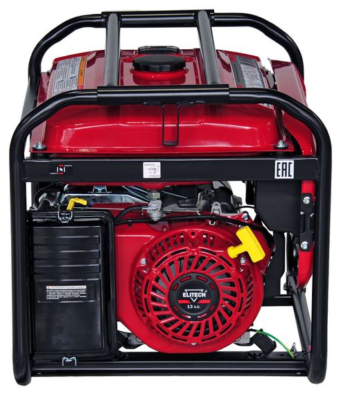 Бензиновый генератор Elitech БЭС 6500 РМ