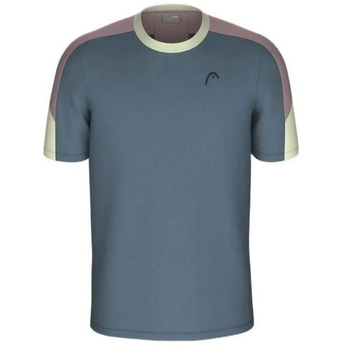 Мужская теннисная футболка Head Play Tech - blue/green/purple