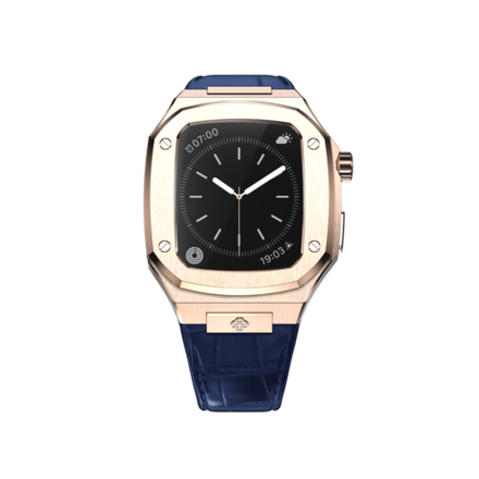 Корпус для Apple Watch - CL44 - Rose Gold / Blue