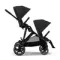 Детская коляска для двойни Cybex Gazelle S 2 в 1 BLK Moon Black